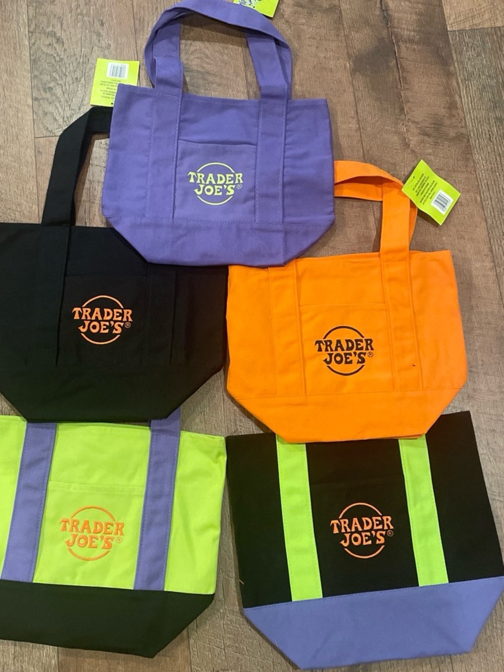 Trader joe mini Halloween tote bag